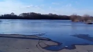 "Орешек выходит из себя" - затоплены прогулочные зоны