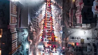 К Новому году брянские водители выстроятся в елку из машин