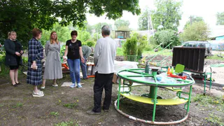 Сорокина осмотрела в Рязани две благоустраиваемые территории