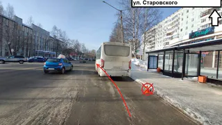 В Коми из автобуса выпала пенсионерка и получила травмы