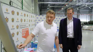 Губернатор Павел Малков осмотрел с рабочим визитом поселок Лесной в Шиловском районе