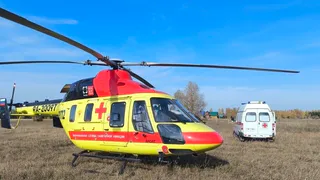 Вертолет санавиации Чувашии совершил 2 экстренных вылета к пациентам