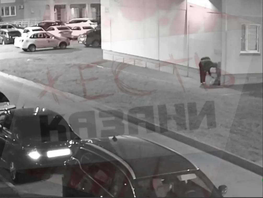 В Нижнекамске камера засняла распространителей наркорекламы