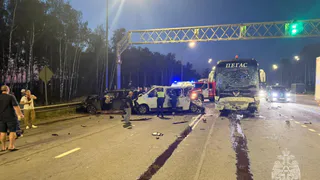 На трассе М-7 автобус из Чебоксар попал в смертельную аварию