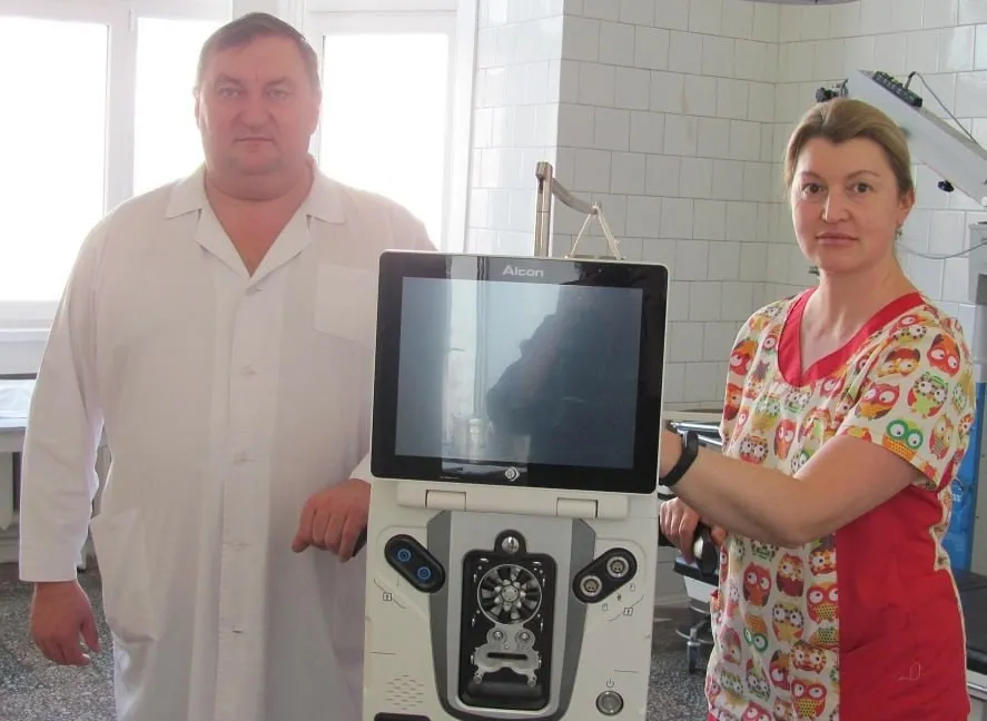 В Магнитогорске появился уникальный аппарат для операций на глазах