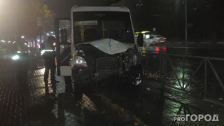 ДТП на Вокзальной: "десятка" подрезала маршрутку и скрылась с места аварии