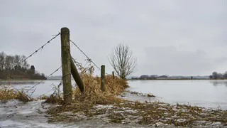 Из-за разлива под воду ушел перешеек между Окой и Ореховым озером