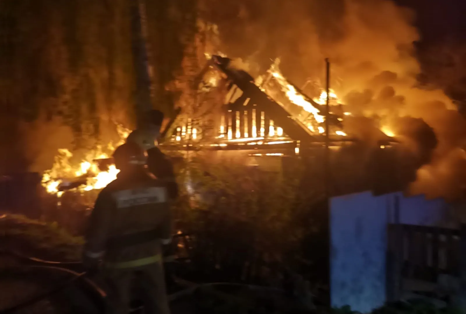 В Брянской области за сутки потушили четыре техногенных пожара