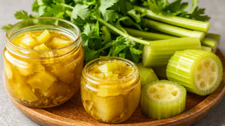 Покорит с первого укуса - чудесный маринованный сельдерей: добавку попросят и муж, и дети