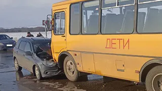 В Рыбновском районе в ДТП с автобусом пострадали трое пассажиров «Лады»