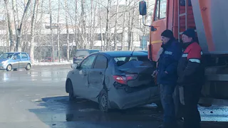 На Куйбышевском шоссе произошло тройное ДТП