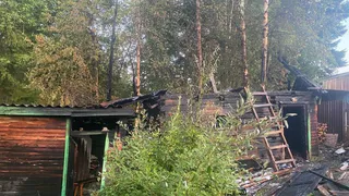 В Сыктывкаре огнеборцы оперативно ликвидировали возгорание в садовой бане