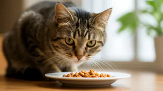 Сколько раз в день следует кормить кошку - поставлена точка в вопросе
