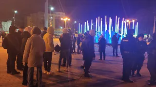 В Рязани на площадь Победы 24 февраля вышли около 30 человек, пятеро задержаны