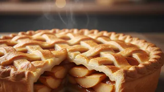 Замешиваем всего за 5 минут и подаем ароматный яблочный пирог: съедается до того, как успеет остыть — прекраснее шарлотки