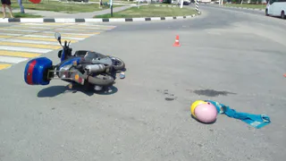 В Сасово 60-летняя пенсионерка упала со скутера