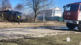 В Суздальском районе загорелся жилой дом площадью более 100 квадратных метров