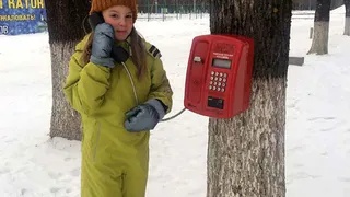 В Брянске установили второй таксофон для связи с Дедом Морозом