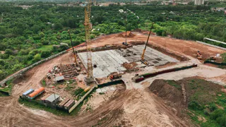 В Олимпийском городке Рязани залили фундамент для новой школы