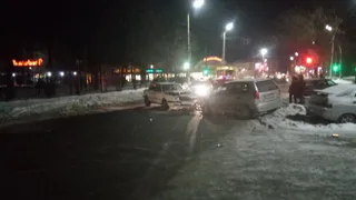 В Рязани на улице Черновицкой столкнулись два автомобиля