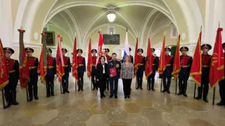 Брянской области передали особую воинскую реликвию