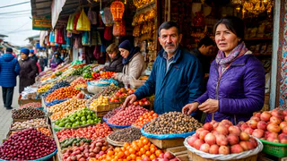 Что продают на рынке в Узбекистане, от чего русские удивляются? Зашел на рынок - в РФ такого нет
