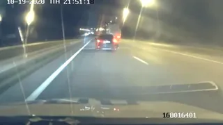 Бывает и такое: в Рязани задержан нарушитель, пытавшийся уйти от полицейской погони