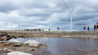 Усинские нефтяники взяли бронзу на уникальном арктическом забеге "Энерго Трейл"