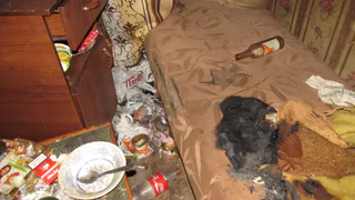 В Рязани из-за пожара в квартире пострадал хозяин