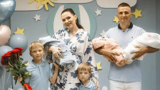 Во Владимире из перинатального центра выписали первых тройняшек 2025 года