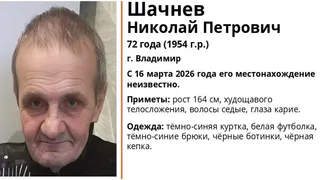 Во Владимире разыскивают пропавшего 72-летнего мужчину в тёмно-синей куртке