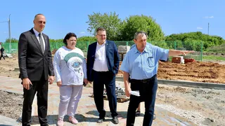 Вице-губернатор Артём Бранов проверил ход строительства объектов в Рязани