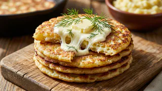 Ленивые хычины: обалденный вкус за 10 минут. Добавили моцареллу — получилась просто бомба