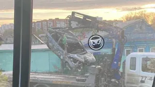 В Пензе водитель перевернувшегося и сгоревшего авто погиб на месте аварии