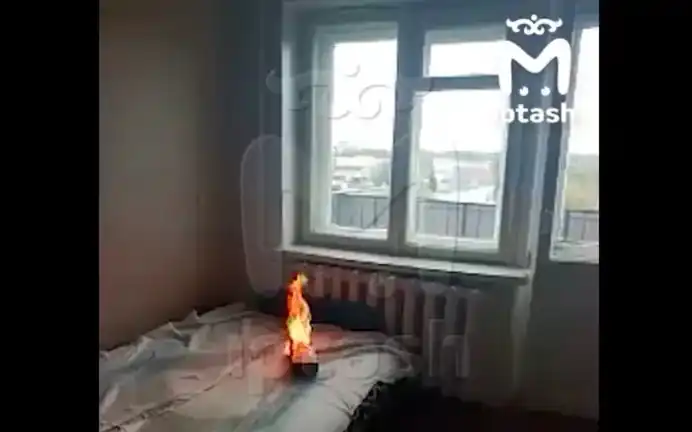 Жительница Бугульмы устроила пожар ради контента