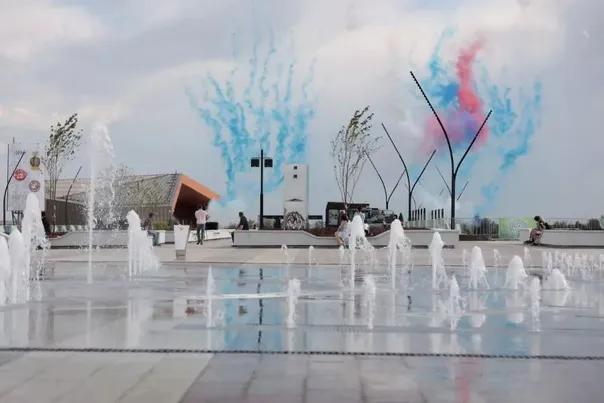 В Магнитогорске назвали время работы нового фонтана в "Притяжении"