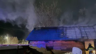 В Усинске в последний день года сгорела баня