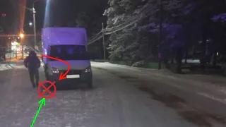 В Усть-Куломском районе водитель фургона ГАЗ наехал на подростка