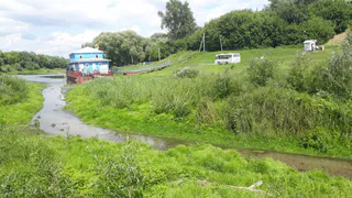 У Кремля пересыхает река Трубеж