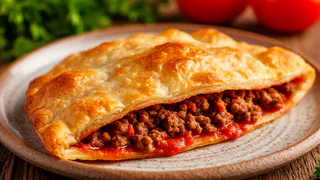 Можете забыть про чебуреки: этот грузинский пирог с мясной начинкой настолько сочный и ароматный, что его хочется есть каждый день