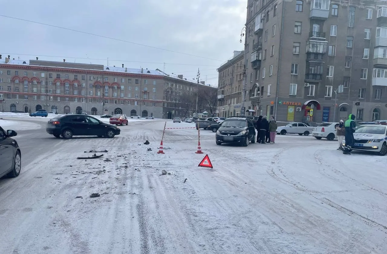 В Магнитогорске в снежную погоду произошло ДТП с участием ребёнка