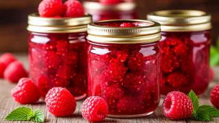 За 15 минут без сахара: малиновое варенье готовлю только так  — просто восторг