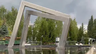 В Нижнекамске ремонтируют фонтан на площади Лемаева
