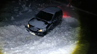 Из-за трех ДТП спасателям из Коми пришлось провести всю ночь на трассе «Вятка»