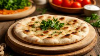 Лепёшки "из ничего" на воде за 15 минут: выручат, когда дома закончился хлеб