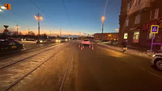 В Магнитогорске водитель сбил первоклассника на пешеходном переходе: ребенок госпитализирован