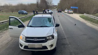Полиция обнародовала фотографии с места смертельного ДТП под Рязанью