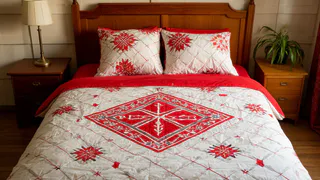 Зачем в СССР шили пододеяльники с ромбом по середине