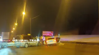 Под Рязанью в жесткое ДТП попал автомобиль ДПС