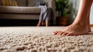 Ковер становится таким чистым, что даже жалко наступать: убираю всю грязь за несколько минут — поможет всего одна мелочь